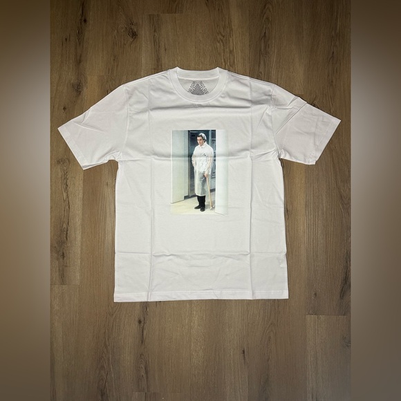 Palace x American Psycho ‘White’ T-Shirt - Picture 1 of 7